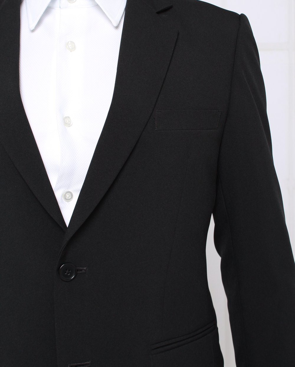 Off-the-rack Tailored Black Blazer w/ Pink Lining